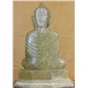 Image 3 : Old Solid Earth Stone Buddha Sculpture 9-lbs