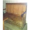Image 2 : Antique c1880 Rustic Entryway Settee