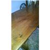 Image 2 : Antique c1900 Farmhouse Trestle Table 60"