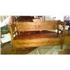 Image 1 : Antique c1900's Country Bench with Storage  Material #1 i.e. Bronze :  Antique Country Bench with St