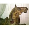 Image 2 : Chinese Polychrome Tang Period War Horses Each 42", 60-lbs