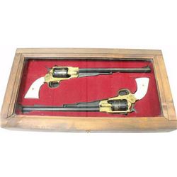 Pietta Revolver Signed/No, 44cal 1858 Golden Buffalo Black Powder Gun