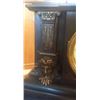 Image 5 : Antique French Slate Gilt Mantle Clock (Medium) 14x14", 30-lbs