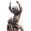 Image 5 : Antique Signed c1934 Large French Cherub Angels in Bronze by Living 24x16", 30-lbs