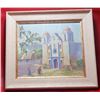 Image 1 : Original Oil on Canvas 20th Century Signed Franciscan Painting 18x16", 3-lbs