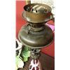 Image 6 : Rare c1850 Victorian Solar Lamp on Bronze w. Crystal Shader 42" inches, 14-lbs