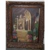 Image 1 : Extra Large Oil on Canvas Painting w. Original Elaborate Frame 63x51"