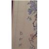 Image 6 : Old Korean Floral Ink & Color on Silk Paper Scroll Signed w. Seal Mark 58x32"