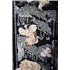 Image 6 : Old XXLg Lacquered Korean Cabinet w. Elaborate Pearl, Bird & Flower Scene