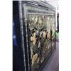 Image 7 : Old XXLg Lacquered Korean Cabinet w. Elaborate Pearl, Bird & Flower Scene