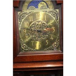 Vintage American Ridgeway Grandfather Clock 92-inches