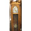 Image 1 : Vintage Howard Miller Grandfather Clock 76" w. Key Very Good Operational Condition