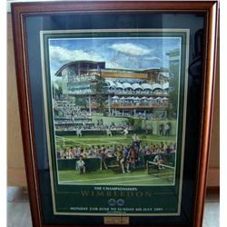 Rare Wimbledon 2001 Limited Edition Autographed