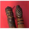 Image 3 : Rare Pair of African Swords Camaroon-Congo DRC 24x12", 5-lbs
