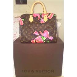 Louis Vuitton Rare Limited Edition Roses Speedy STEPHEN SPROUSE