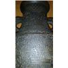 Image 3 : 19th Century Chinese Bronze Vase w. Dragon Handles 12", 5-lbs
