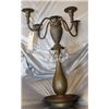 Image 1 : Old European Bronze & Crystal 4-Arm Candelabra