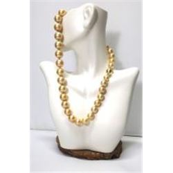 Certified Brand New South Sea Tahitian Golden Pearl Strand Top AAA-AAAA Quality