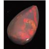 Image 1 : Rare 5.00ct Natural Opal Crystal w. Red Fire