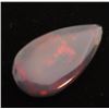 Image 2 : Rare 5.00ct Natural Opal Crystal w. Red Fire