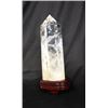 Image 2 : Quartz Terminating Crystal Specimen w. Stand 10"