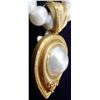 Image 2 : Vintage Italian 14K Gold & Mother of Pearl Enhancer 12-gr