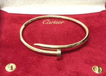 cartier nail bracelet box