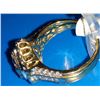 Image 4 : Solid Gold & Diamond Cocktail Ring 6-gr, 16.5mm