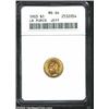 Image 1 : 1903 G$1 Louisiana Purchase/Jefferson MS64 ANACS.