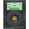 Image 1 : 1904 G$1 Lewis and Clark MS64 PCGS.
