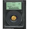 Image 1 : 1915-S G$1 Panama-Pacific Gold Dollar MS63 PCGS.