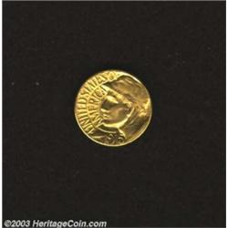 1915-S G$1 Panama-Pacific Gold Dollar MS63 Uncertified.