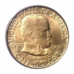 1922 G$1 Grant No Star MS66 PCGS.