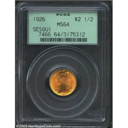 1926 $2 1/2 Sesquicentennial MS64 PCGS.