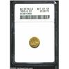 Image 1 : 1850-O G$1 --Scratched--ANACS. AU Details, Net XF45.