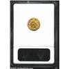 Image 2 : 1855 G$1 --Scratched--ANACS. AU Details, Net XF45.