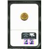 Image 2 : 1855 G$1 AU58 NGC.