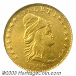 1796 $2 1/2 Stars--Repaired, Cleaned--ANACS. VF Details, Net Fine 12.