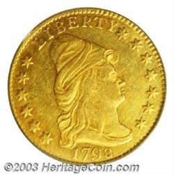 1798 $2 1/2 Close Date AU53 PCGS.