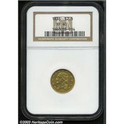 1836 $2 1/2 Script 8 XF40 PCGS.