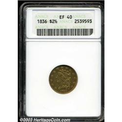 1836 $2 1/2 Block 8 XF40 ANACS.