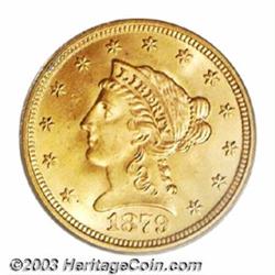 1879 $2 1/2 MS66 PCGS.