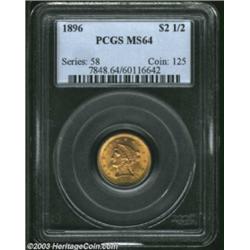 1896 $2 1/2 MS64 PCGS.