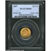 Image 1 : 1897 $2 1/2 MS65 PCGS.