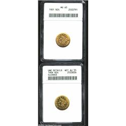 1906--Cleaned--ANACS, Unc Details, Net AU55,