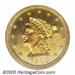 1903 $2 1/2 PR63 PCGS.