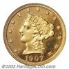 Image 1 : 1907 $2 1/2 PR66 Cameo PCGS.