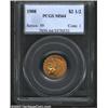 Image 1 : 1908 $2 1/2 MS64 PCGS.