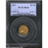 Image 1 : 1911 $2 1/2 MS62 PCGS.