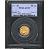 Image 1 : 1911-D $2 1/2 AU50 PCGS.